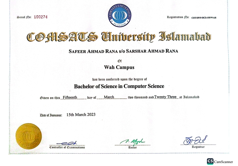 COMSATS University Islamabad, Islamabad logo